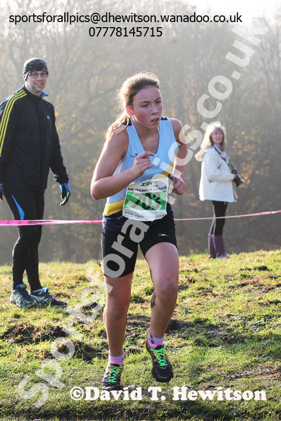 Under-15  girls NEHL, Aykley Heads, Durham. Photo: David T. Hewitson/Sports for All Pics